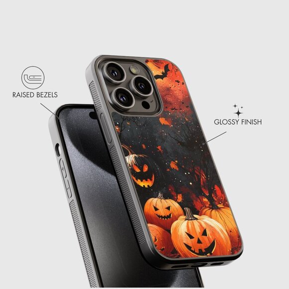 Halloween Phone Cover – iPhone 16, 15 Pro, Galaxy S25, S24, S24 Ultra, Pixel 9 - Picture 3 of 9